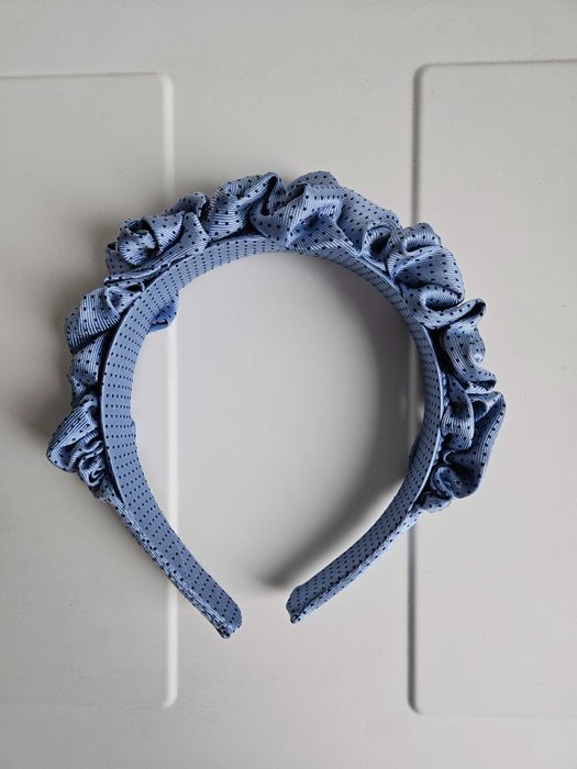 Jedwabna opaska do włosów handmade