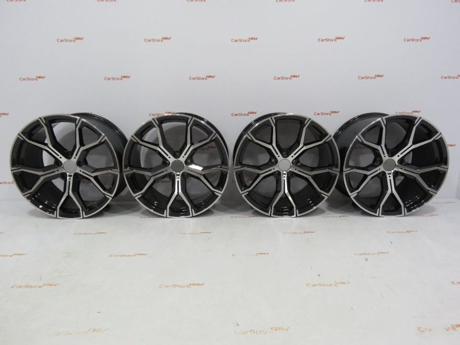 Jantes Look Bmw Style 741M 20 x 9 et35 + 10.5 et 40 5x120 Dark Gunmeta