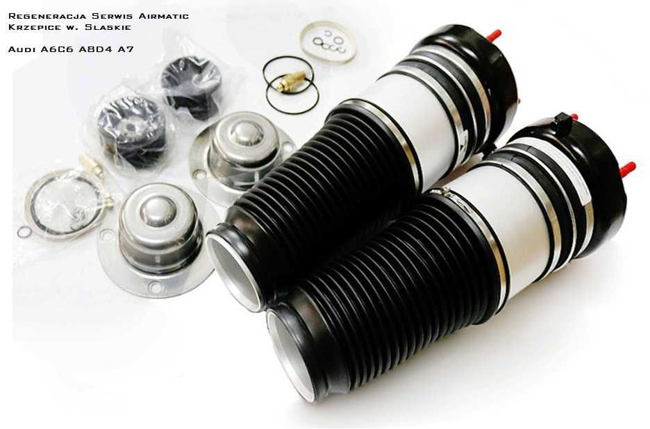 Audi A6 A8 A7 miech poduszka amortyzatora miech - wymiana serwis