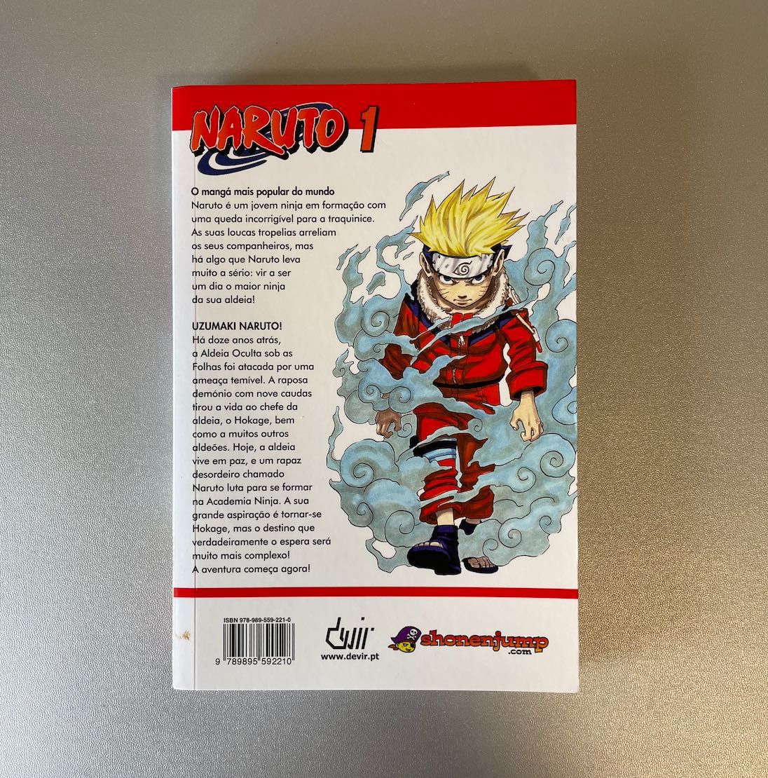 Naruto 01  Editora Devir