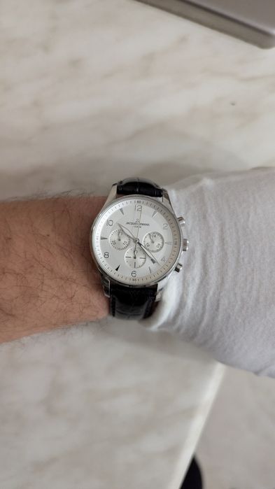 Часы Jacques lemans 1-1654 chronograph, годинник хронограф Австрія