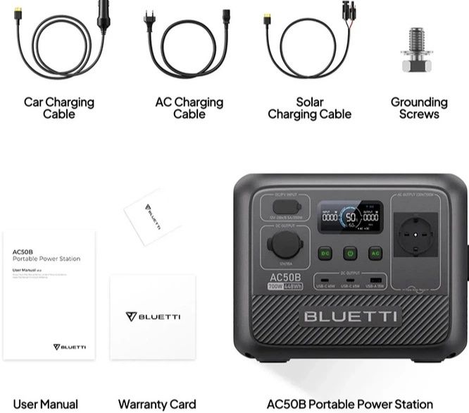 В Наявності Зарядна станція BLUETTI AC50B знижка за самовивіз 500 грн