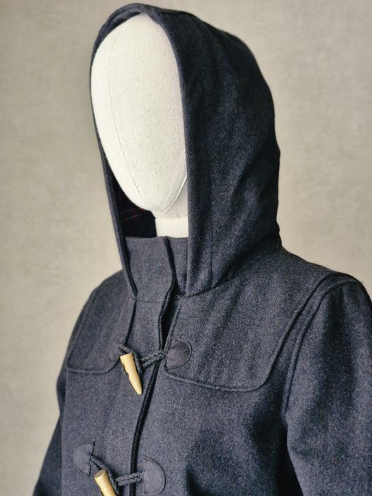 Дафлкот у благородному антрацитовому відтінку