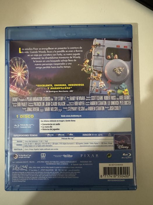 Toy Story 4 Bluray