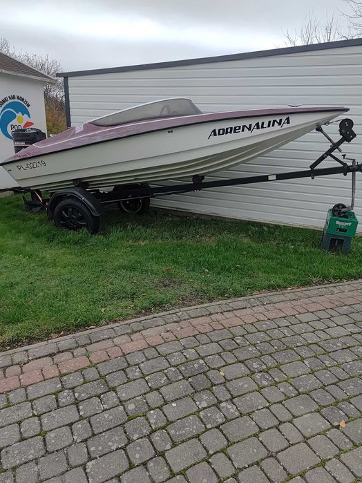 Łódź motorowa 60km szybka lekka