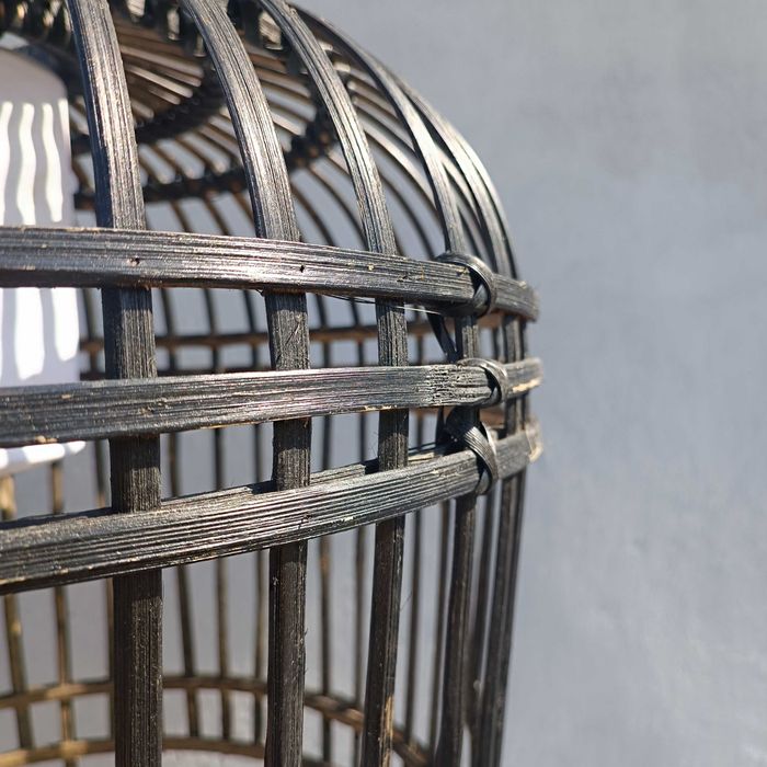 Lampa wisząca Riviéra Maison San Carlos bambus kosz lampa sufitowa