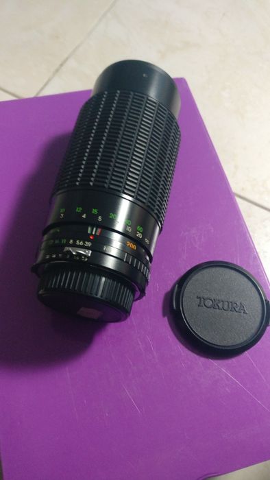 Objectiva para máquina.