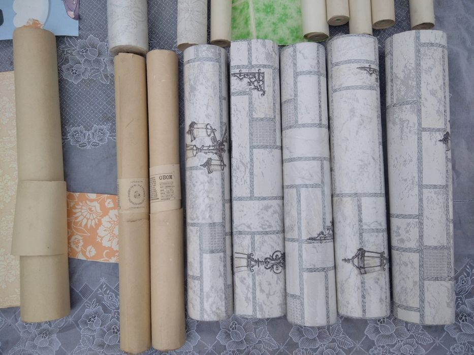 Обои шпалери моющиеся СССР