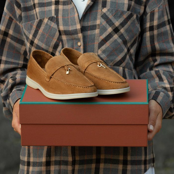 Лофери Loro Piana Brown premium