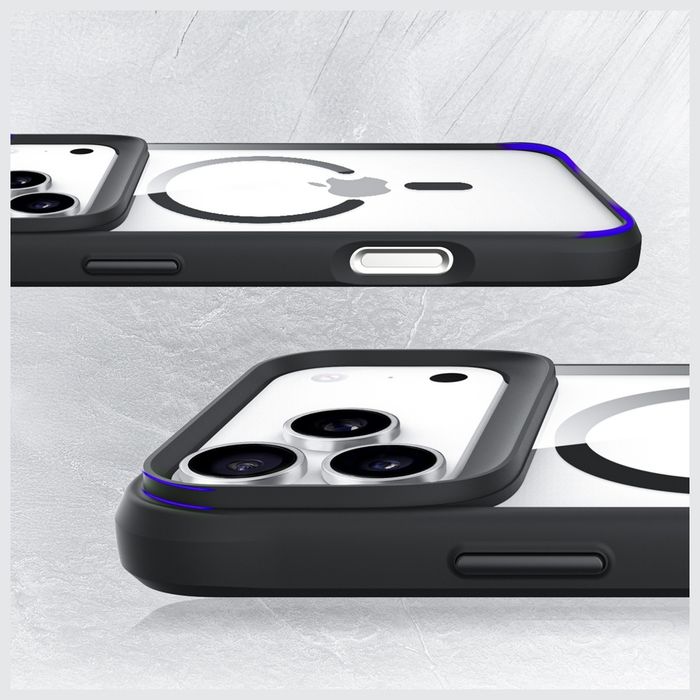 Etui 3MK Satin Armor MagCase do Apple iPhone 17 Pro Max / 18 Pro Max przezroczysty