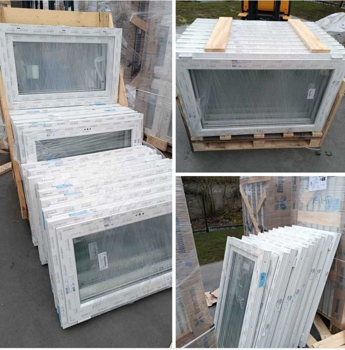 drzwi pcv zewnętrzne dostępne od ręki w czterech kolorach  _ okna