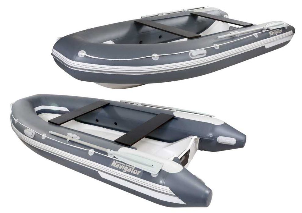 Лодка с пластиковым дном Navigator RIB F390 + носовая площадка