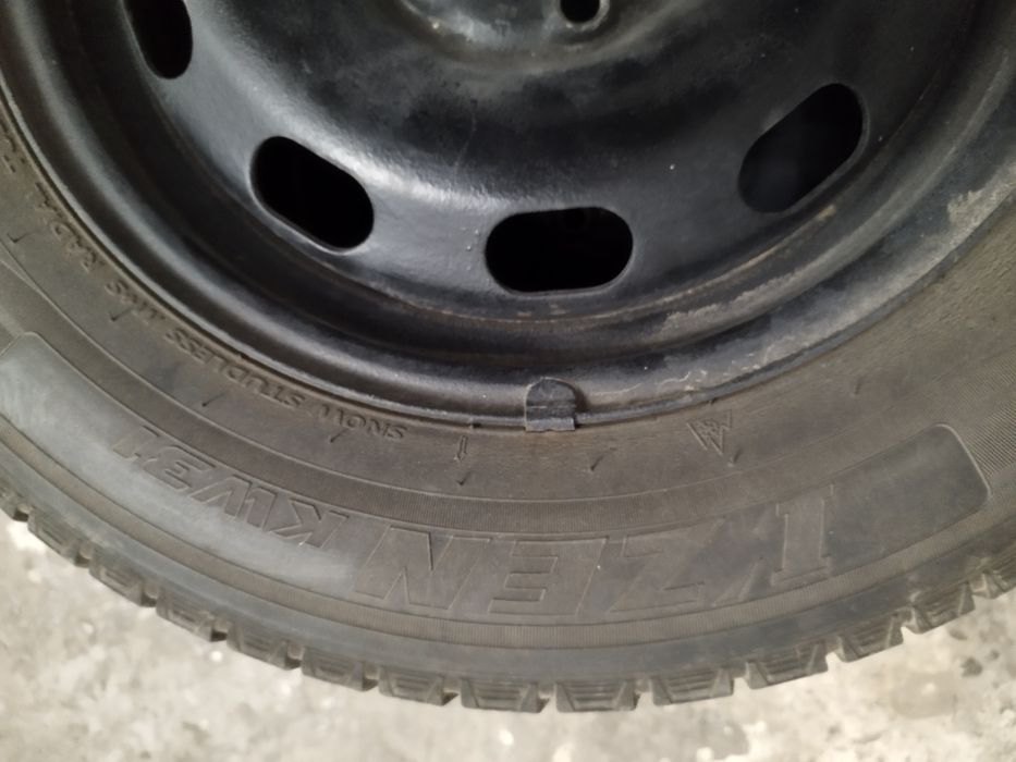 Диски  R15 с резиной зимней шкода Октавия