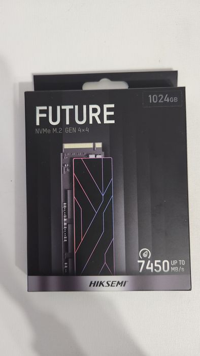 Нові‼️якісні SSD M.2 NVMe на 512GB 1TB і 2TB PCIe 4.0x4 швидкість 7400