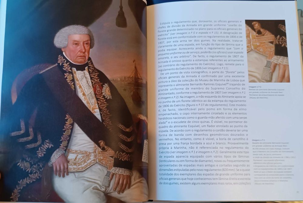 Livro: Espadas, Sabres, Adagas e Talins da Marinha Portuguesa