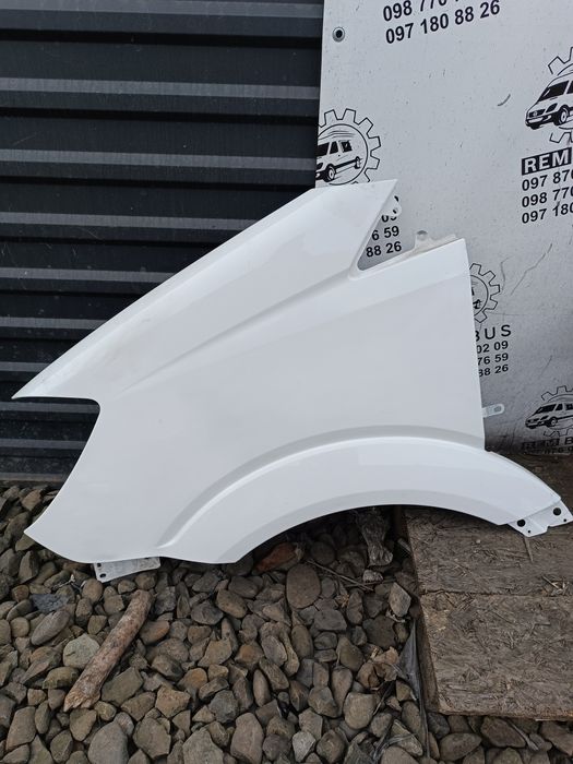 Морда біла MB Sprinter W906 2014-2018 restyle Спрінтер рестайл Капот