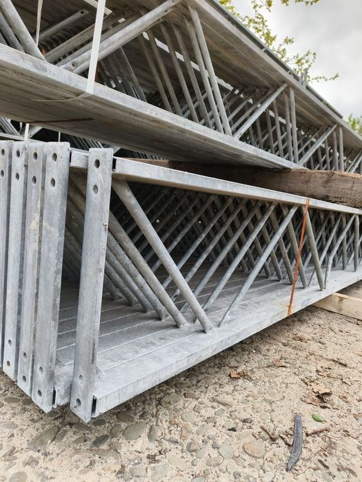Kratownica ocynkowana 6,3m, dźwigar dachowy, element na wiatę
