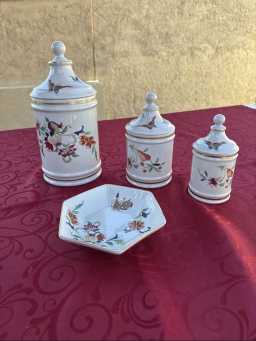 Conjunto Vista Alegre Samatra – 3 Potes + Travessa