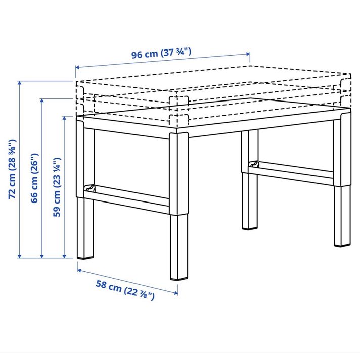 Biurko ikea pahl