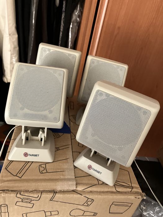Colunas Target Subwoofer + 4 Channel TRG SW880