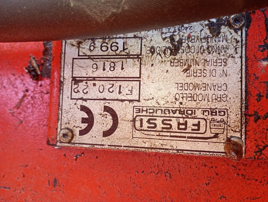 FASSI 120  стріла8м 1999р.
