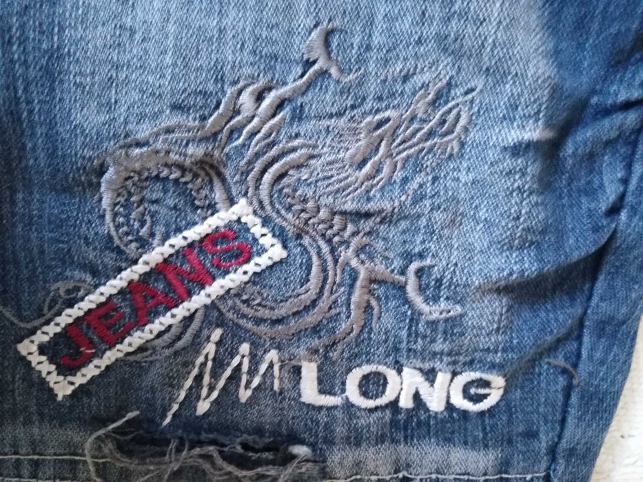 Calças Ganga Azuis MLong Jeans 4 Anos