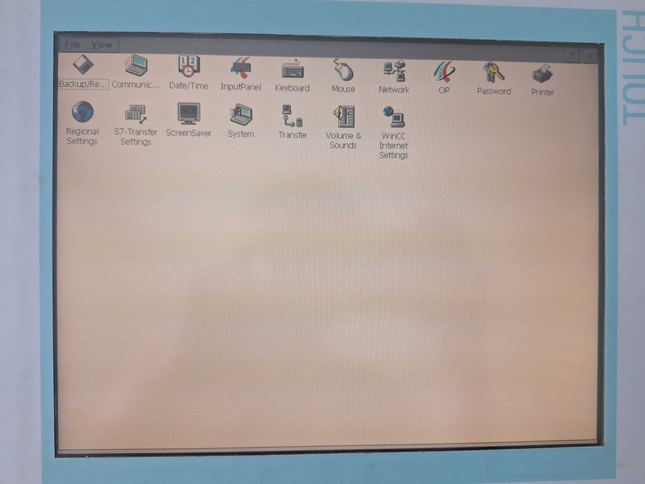 Panel HMI MP370 touch 12 TFT Siemens 6AV6545-0DA10-0AX0