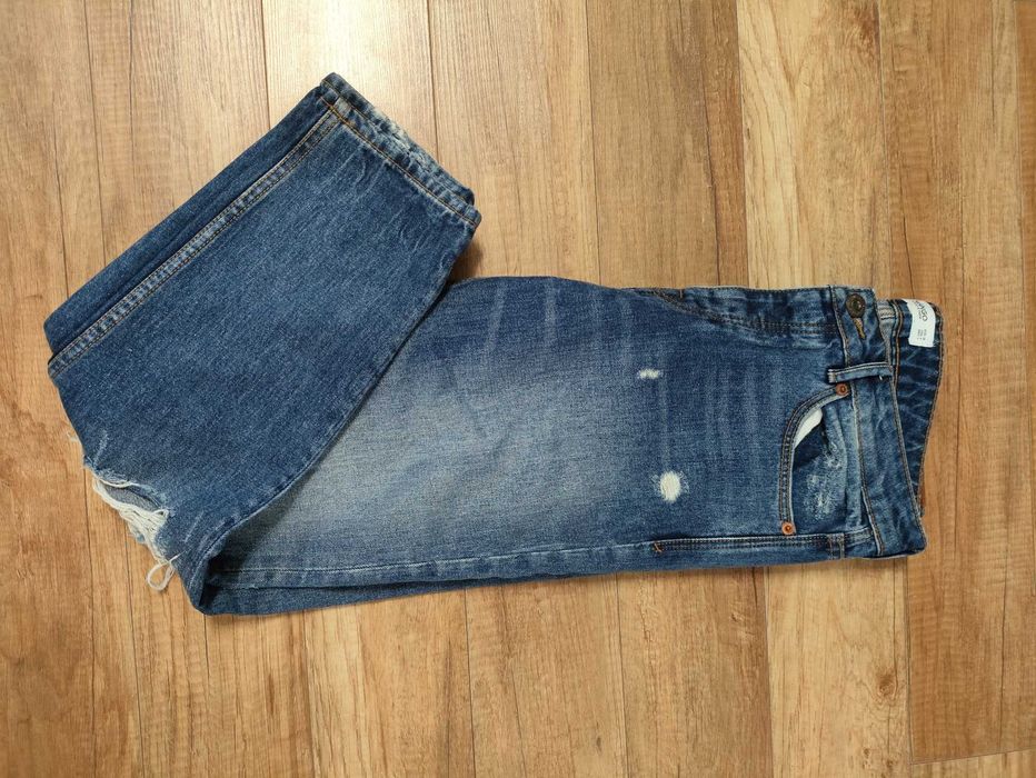 Jeansy z prostą nogawką MANGO