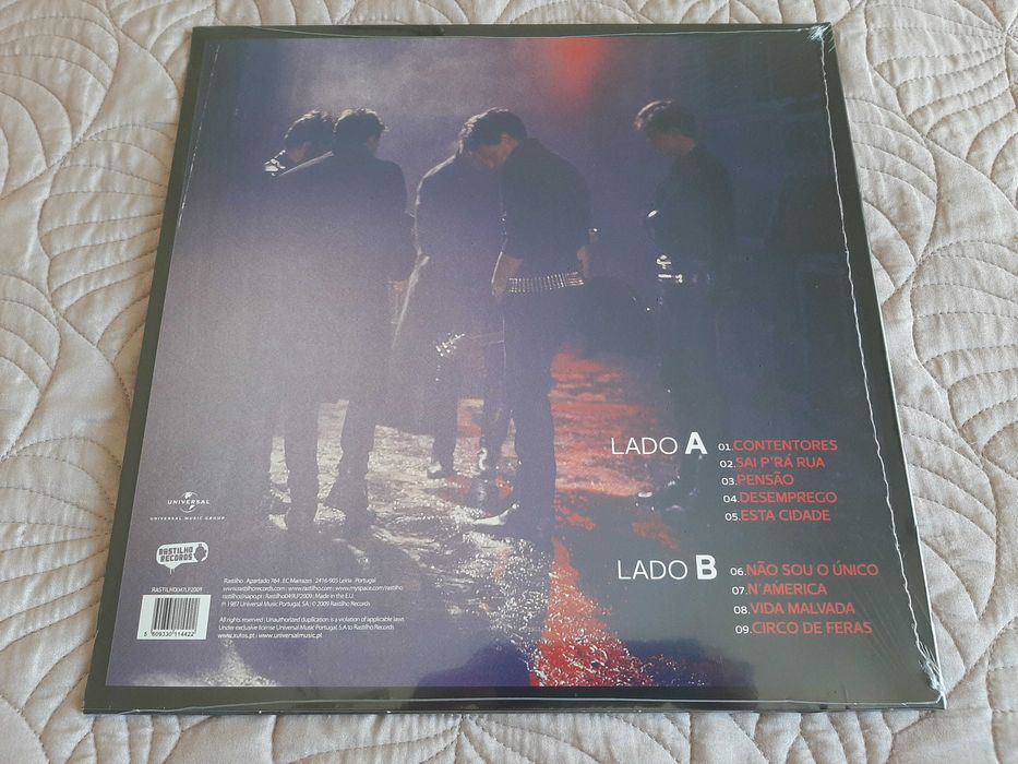 Xutos & Pontapés - Circo de Feras - Portugal - Vinil LP