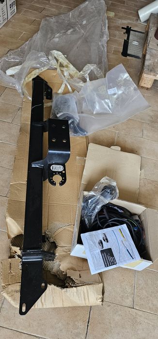 Gancho de reboque novo