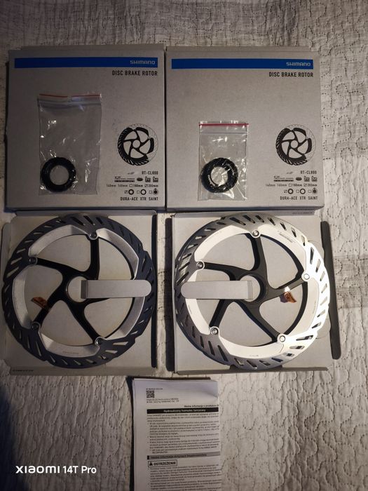 2szt.Shimano  RT-CL800 203MM CL.