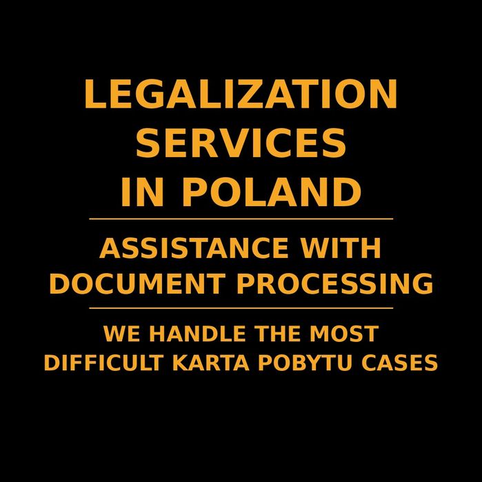 Legalizacja karta pobytu легализация meldunek карта побыта