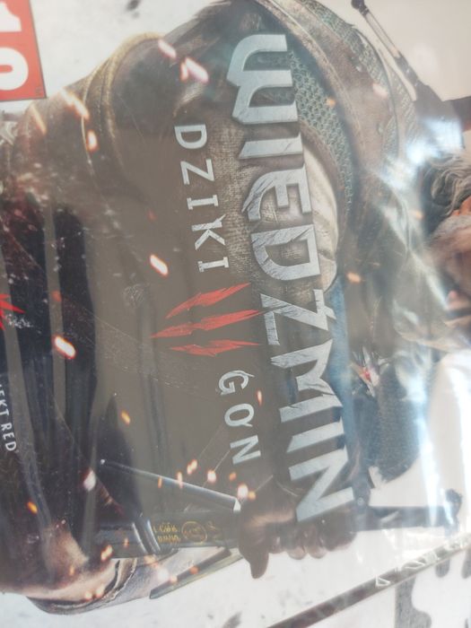 Gra na PC laptop nowa folia Wiedzmin Dziki Gon Edycja gry roku