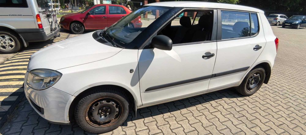 Skoda Fabia II 2 1.2 - uszkodzona - 2008 r.