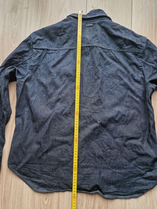 Koszula G-Star RAW jeans niebieska