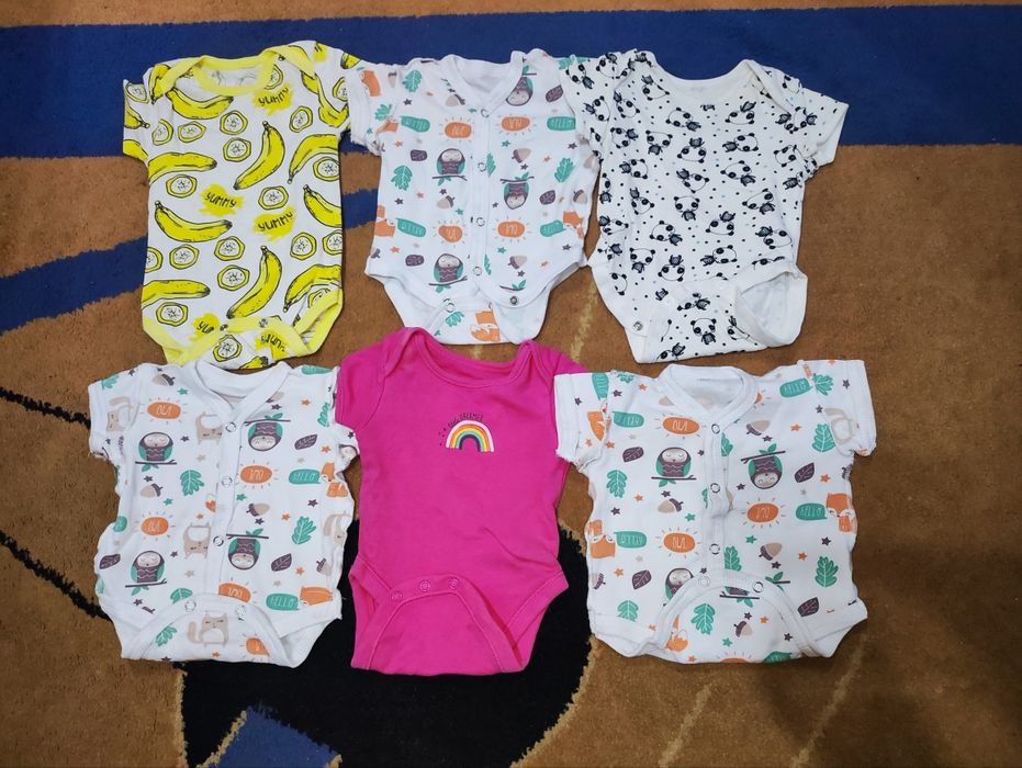 Боді з коротким рукавом 0-3