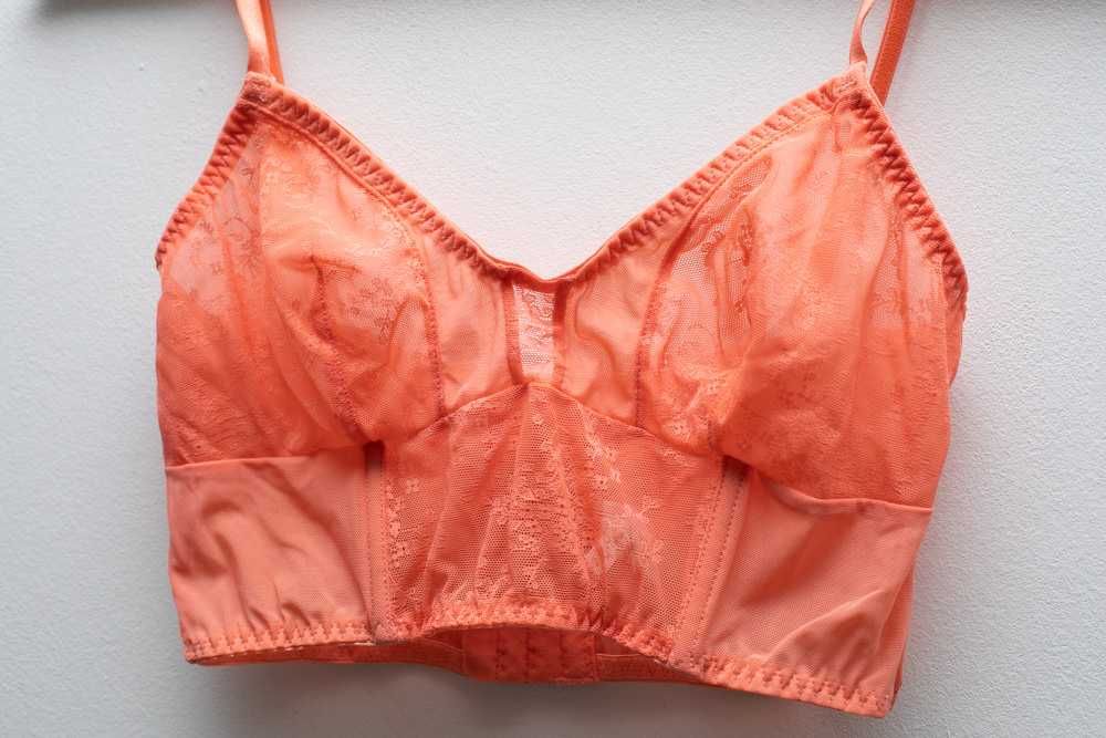Biustonosz stanik bralet koronkowy braletka top
