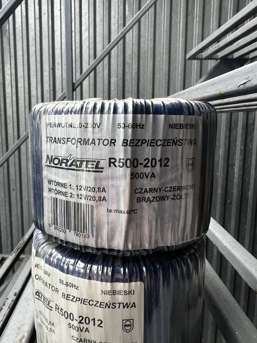 Трансформатор тороїдальний Noratel R500-2012 (500VA, 2x12V, 41.6A) Новий