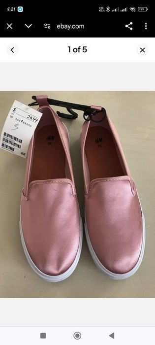 Сліпони, Слипоны H&M 37 р. 23 см.