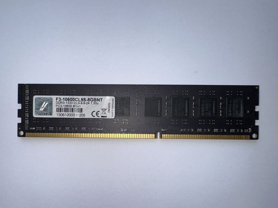 ОЗУ G.Skill DDR3 4×8GB (32GB) 1333MHz CL9 – комплект памʼяті