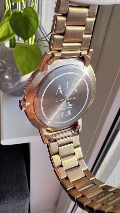 Złoty zegarek ARMANI EXCHANGE