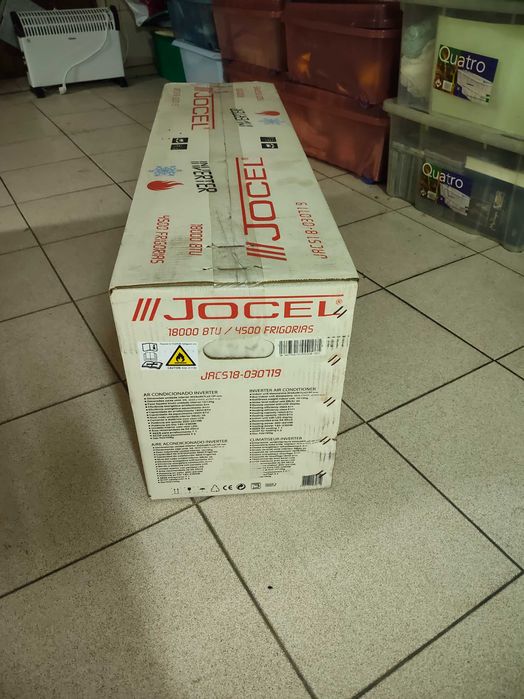 AR CONDICIONADO "JOCEL" 18.000 BTU's  (novo) - SALDO (urgência)