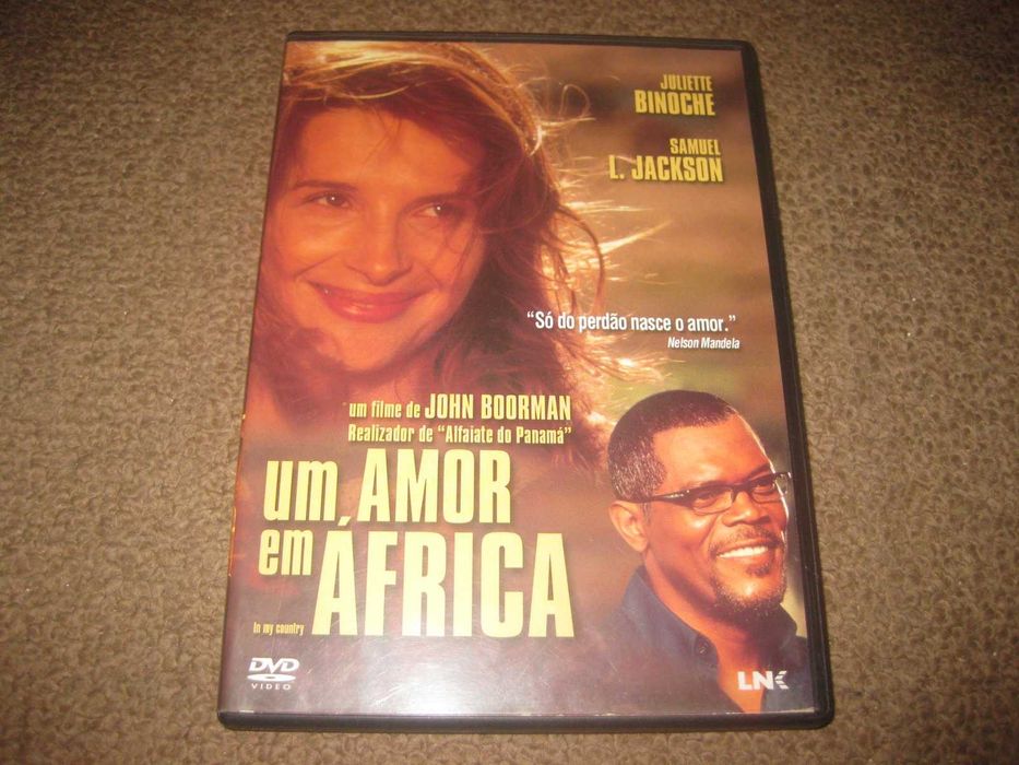 DVD "Um Amor em África" com Samuel L. Jackson