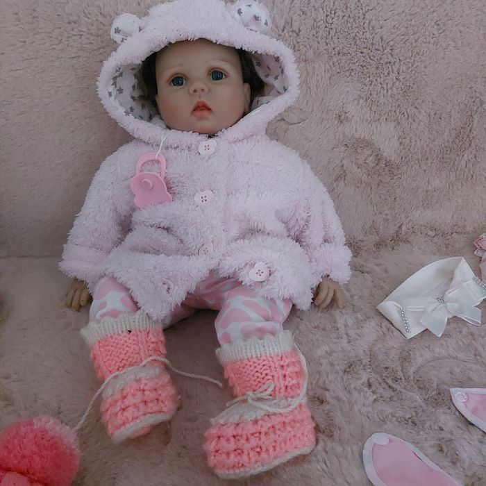 Реалистичная кукла Реборн 55см