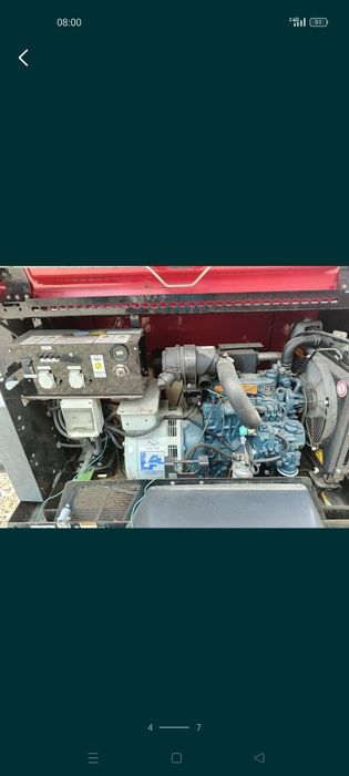 Agregat prądotwórczy maszt monitoringu z LED wifi router