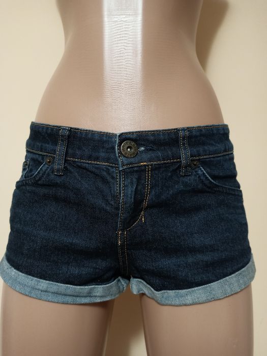 Джинсовые шорты высокая посадка H&M,Bershka.
