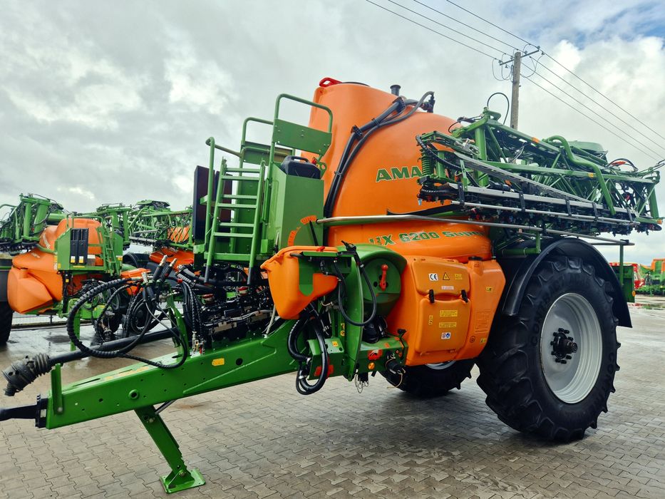 Opryskiwacz Amazone UX 6200 30m 2015r GPS AmaSelect DC Skrętne Koła