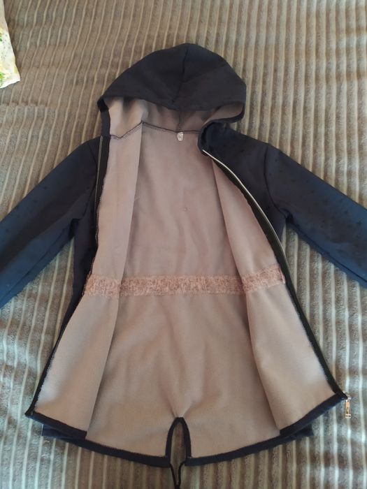 Вітровка з флісом,для дівчинки