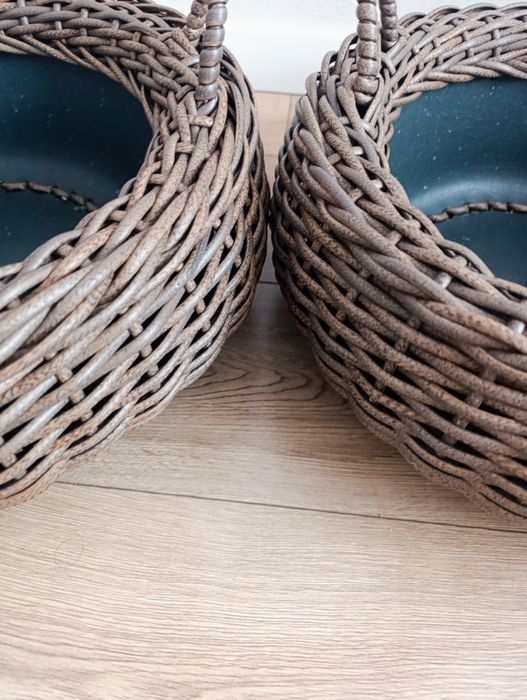 Кашпо,клумба , горщик з ротангу