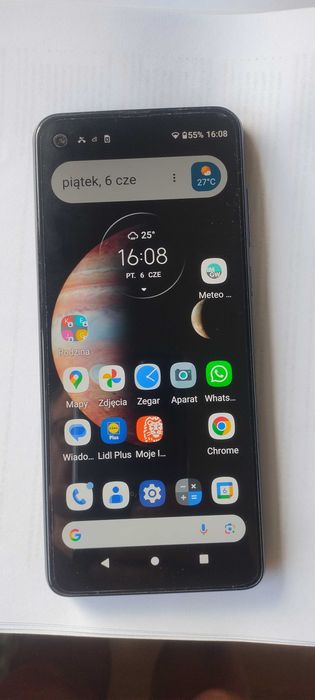 MOTOROLA ONE VISION +ładowarka + kabelek
Kolor brązowy